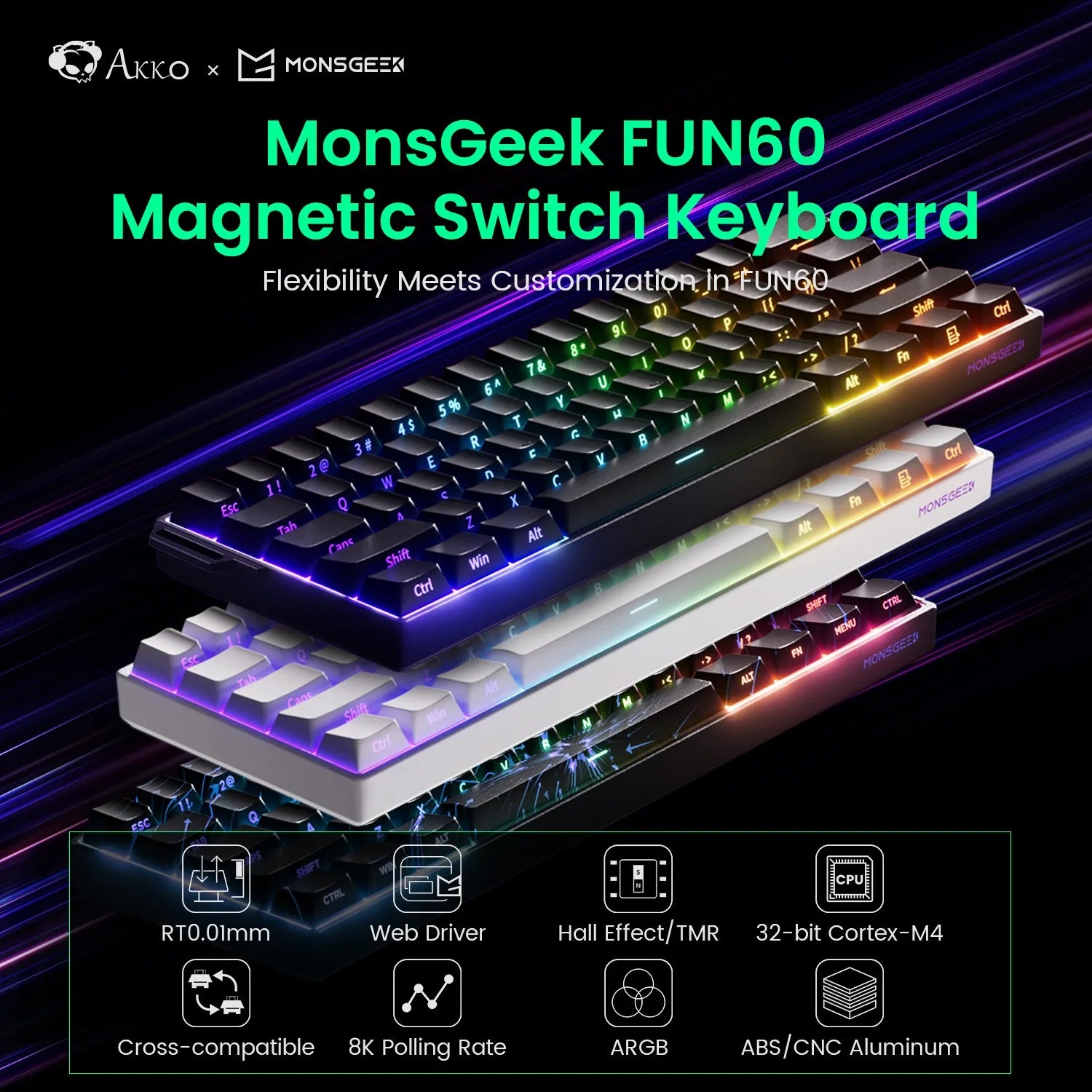 MonsGeek FUN Magnetic Gaming Keyboard