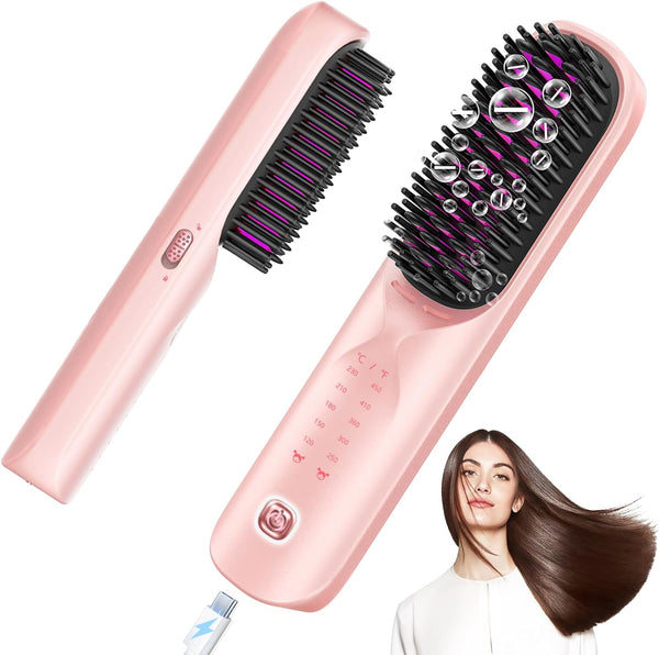 Pocket Pro Hair Straightener Brush