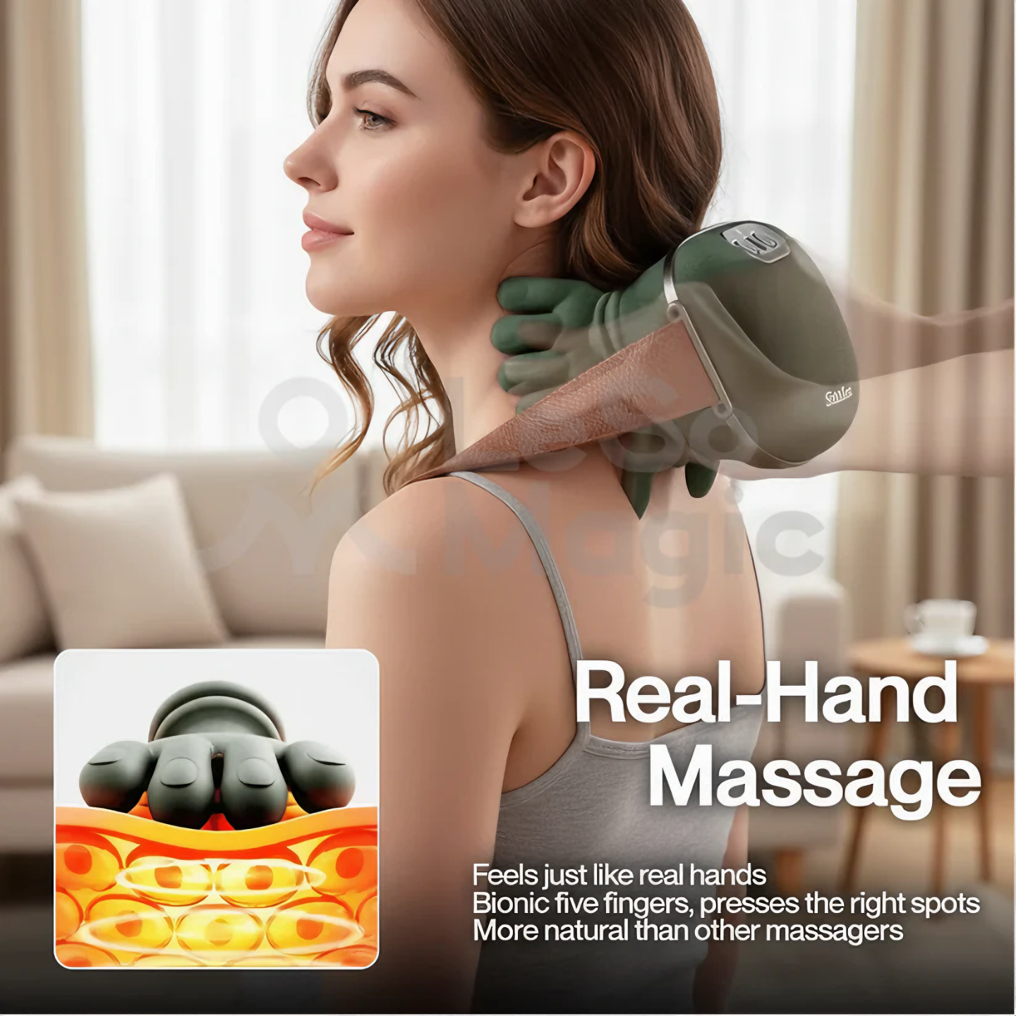 ComfortWave Smart Neck and Shoulder Massager