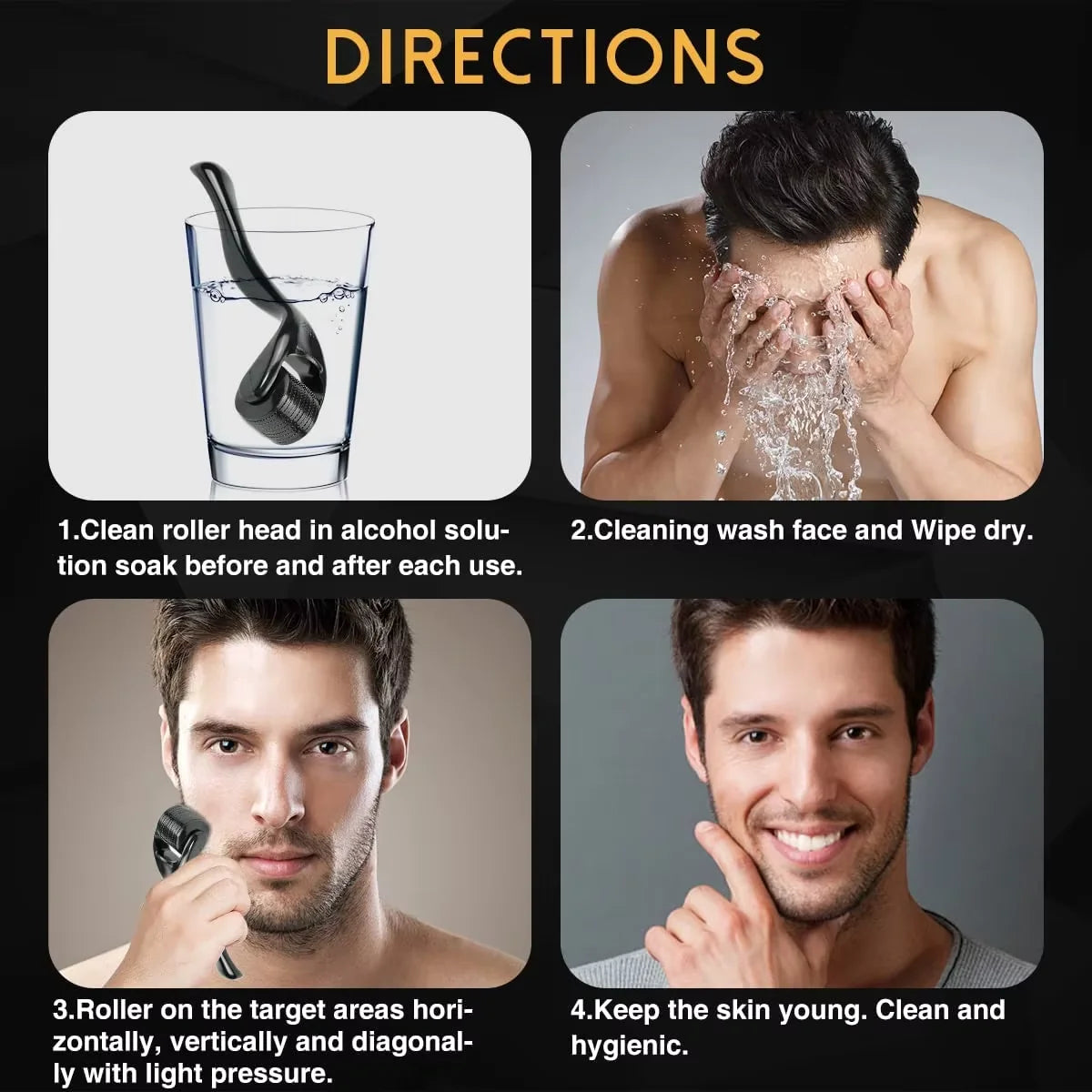 Micro Needle Dermaroller Kit